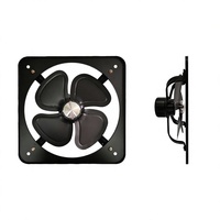 Ventilateur axial industriel mural 220V AC à roulement à billes, pales en fonte, 20 OEM/ODM pour refroidissement et évacuation des serres agricoles