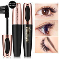 Vente chaude macfee 4D Mascara imperméable longue durée sans bavure Mascara pour cils en fibre de soie volumateur noir