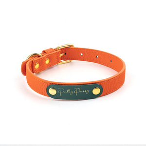 Nueva correa para perro Color PU cuero Collar para mascotas suministros para mascotas pequeñas y medianas Collar al por mayor para perros y gatos - Product Image 6