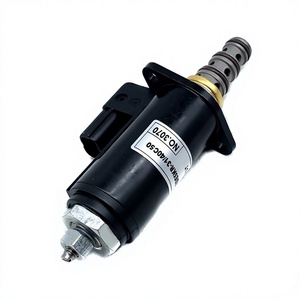 วาล์วโซลินอยด์รถขุดรุ่น SK200-8 SK210LC-8 SK250-8 SK260LC-8 ขายดี รุ่น YN35V00049F1 30C50-213 วัสดุโลหะ - Product Image 1