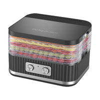 Déshydrateur alimentaire professionnel multi-niveaux coloré à 5 plateaux certifié CB CE pour usage domestique