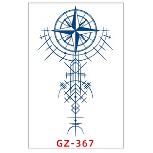 Tatuaje Temporal <span class=keywords><strong>de</strong></span> <span class=keywords><strong>Flor</strong></span> <span class=keywords><strong>de</strong></span> Loto Resistente al Agua, Adhesivo Herbal para el Cuerpo, Papel Ecológico Blanco Personalizado - Product Image 6