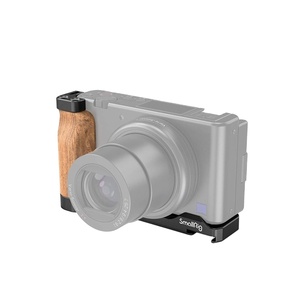 Para SmallRig <span class=keywords><strong>ZV1</strong></span> <span class=keywords><strong>Camera</strong></span> Vlog Rig Empuñadura de madera en forma de L con zapata fría para <span class=keywords><strong>Sony</strong></span> Vlogging Accesorios para <span class=keywords><strong>ZV1</strong></span> 2936 - Product Image 1