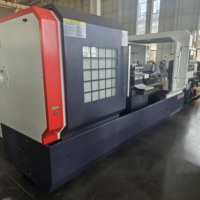 Torno CNC Horizontal de 2 Ejes CK6180 de Alta Rigidez con Guías Endurecidas, Flanqueado de Eje Reforzado para Trabajo Pesado, Pedidos de Gran Volumen