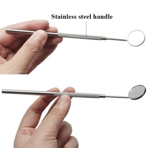 Espejo de inspección de pestañas cosméticas de un solo lado de acero inoxidable montado en la pared para pestañas injertadas - Product Image 5