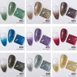 Esmalte de Uñas en Gel con Diamantes de Alta Densidad JTING, Estilo Popular en 9 Colores, Esmalte de Uñas Profesional con Brillo UV para Salón de Belleza - Product Image 3