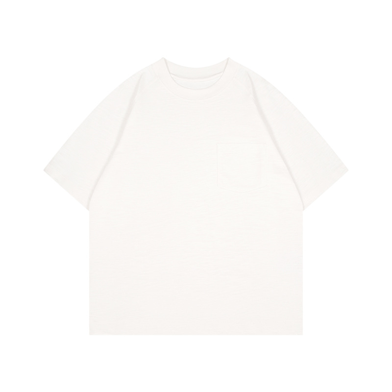 White With pockets