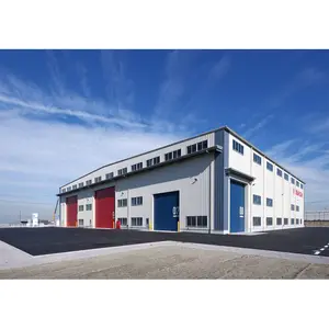 Vente chaude isolé <span class=keywords><strong>elle</strong></span> préfabriqué structure en acier cadre hangar entrepôt d'atelier à bas prix - Product Image 3