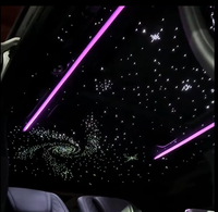 2025 última versión Starry Sky Top Symphony Style Módulo pequeño Easy Hide Star Kit de luz de techo Universal todos los modelos de automóviles