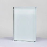 Bloc de cristal vierge pour sublimation, personnalisable par gravure laser 3D, thème religieux européen, transparent