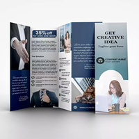 Conception personnalisée Service d'impression Brochure de prospectus Brochure Fiche de catalogue Manuel d'instructions Menu de restaurant Impression de produits en papier
