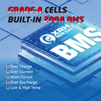 Batterie solide LFP 38,4 V 100 Ah avec chargeur intelligent 43,8 V 20 A et BMS intelligent, 6000 cycles, pour chariot de golf, moteur de pêche à la traîne, système solaire