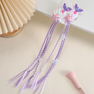 Cute Alloy Shell Wig Hair Clip for Princess Girl <b>Braided</b> Hair Accessories Party Brand Model Frank-10102345 - Product Image 2
