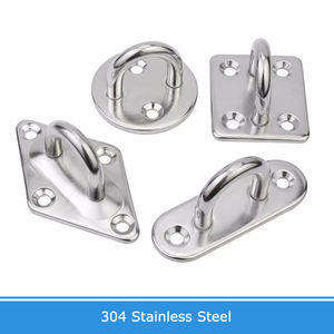 M5 M6 M8 M10 acier inoxydable 304 agrafe anneau <span class=keywords><strong>crochet</strong></span> fixe Pad oeil plaque pont porte boucle <span class=keywords><strong>en</strong></span> forme <span class=keywords><strong>de</strong></span> <span class=keywords><strong>U</strong></span> robuste montage au plafond cintre - Product Image 2