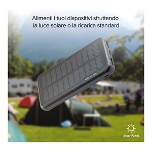 Banco de energía SOLAR Negro (Batería 10000mAh) TTBB10000SK - Product Image 4