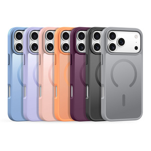 Custodia per telefono opaca antiurto con magnete per <span class=keywords><strong>iPhone</strong></span> 18 Pro, anti-impronta, antigraffio, protezione completa del corpo - Product Image 1