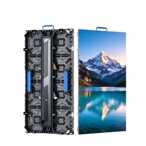 Écran LED de location extérieur HD P3.9 500×1000mm, armoire moulée sous pression étanche IP65, mur vidéo sans joint pour publicité et conférences - Product Image 1