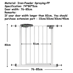 <span class=keywords><strong>Barrière</strong></span> de sécurité PRODIGY SG002, <span class=keywords><strong>barrière</strong></span> d'escalier <span class=keywords><strong>pour</strong></span> animaux de compagnie, <span class=keywords><strong>barrière</strong></span> métallique <span class=keywords><strong>pour</strong></span> animaux de compagnie - Product Image 2