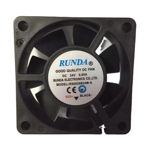 Im Lặng Nhựa Người Hâm Mộ 60X60X20Mm 24V 12V 5V Mini Quạt Làm Mát DC Không Chổi Than <span class=keywords><strong>Fan</strong></span> <span class=keywords><strong>60Mm</strong></span> 6020 - Product Image 4