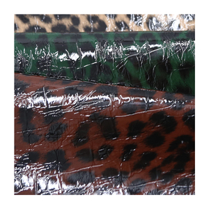 Design animale stampa pelle sintetica pelle sintetica leopardata Design per borsa e scarpe <span class=keywords><strong>da</strong></span> donna - Product Image 3