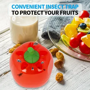 Funnel-Shaped Holes Fruit Fly Trap In House Easy To Use And Clean Highly Effective Ecological Indoor Sustainable Fruit Fly Trap
