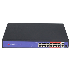 Plug & Play 16-Port Gigabit Commercial <b>POE</b> <b>Switch</b> Desktop/Rack Mount with Watchdog - Product Image 3
