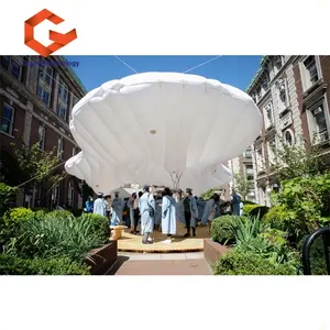 Пользовательские наружные надувные облачные модели для подвешивания, надувные воздушные шары в форме облаков для фестивальных мероприятий
