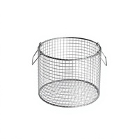 Panier en maille d'acier inoxydable soudé robuste pour le lavage, le dégraissage et le nettoyage de pièces industrielles
