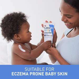 Crème apaisante pour l'eczéma de bébé 100% USA, 5 oz, avec avoine colloïdale, vitamine E et céramides, pour peaux sèches et sensibles - Product Image 3