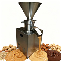 Moulin à colloïde commercial broyeur HJ-MJC-80 pistache noisette amande noix de cajou beurre d'arachide pâte de sésame faisant la Machine