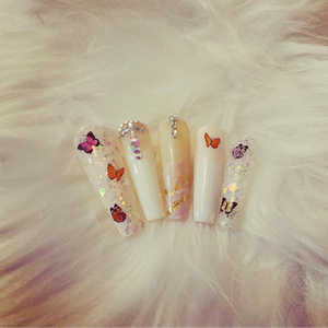 Faux ongles papillon XXL style ballerine - Product Image 2