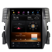 RoadNavi Tesla style Android 11 autoradio pour Honda Civic 2016-2020 lecteur multimédia de voiture sans fil Carplay 4G