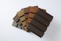 Baldosas de Madera Plástica Compuesta (WPC) Color Café Claro, Anticorrosivas y Antioxidantes, para Exteriores, con Material de Madera y Plástico