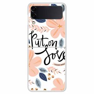 Colorido patrón creativo impresión PC Cool Phone Case para Samsung Galaxy Z <span class=keywords><strong>Flip4</strong></span> 5G cubierta trasera móvil - Product Image 5