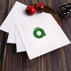 Usine directe 2 plis blanc dîner serviettes Restaurant papier de soie pour usage domestique Premium Stock - Product Image 3