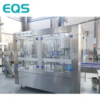 EQS İçme dolum şişeleme makineleri maden suyu tesisi projesi