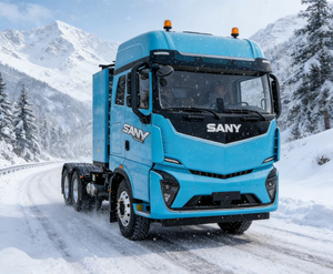 Camión Tractor Eléctrico de Servicio Pesado Sany New Energy 6x4 Prime Mover - Product Image 6