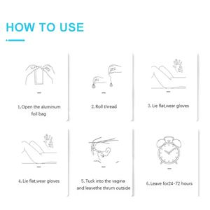 Perlas de Desintoxicación Vaginal Holísticas para el Bienestar del Útero, Tampones de Limpieza Vaginal, Perlas de Limpieza Yoni - Product Image 6