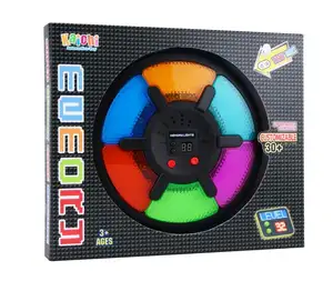 6 बटन खेल मशीन उन्नत संस्करण प्रकाश संगीत समारोह के साथ बच्चों के प्रारंभिक शिक्षा रचनात्मक मेमोरी खेल मशीन खिलौना