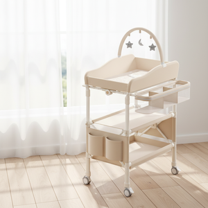 Tapis à <span class=keywords><strong>langer</strong></span> portable en coton de haute qualité, super doux et absorbant, pour bébé - Product Image 1