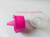 Piège à mouches des fruits en plastique transparent rose pour l'extérieur, avec phéromone, à suspendre, pour toutes les saisons