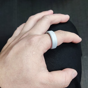Custom logo <strong>Rubber</strong> Silicon <strong>Rings</strong> Wedding Bands <strong>Men</strong> Silicone Anillos Silicona Jewellery <strong>Ring</strong> Customised <strong>for</strong> <strong>Men</strong> - Product Image 5