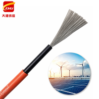 Hochtemperatur 1000V 1500V Solar-Photovoltaik-Stromkabel 2,5mm 4mm 6mm 10mm 16mm für Solar-PV-Montagekabel