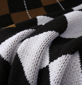 <span class=keywords><strong>Plaid</strong></span> Ours Jacquard 100% Acrylique Épais Tricoté Couverture Super Doux et Chaud Jeté De Luxe pour Lit Canapé - Product Image 6