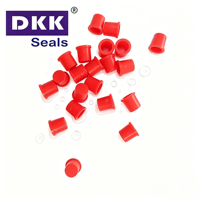 DKK Bouchon flottant cylindrique plat de couleur personnalisée, amortisseur en caoutchouc, joint torique industriel découpé NBR/EPDM résistant à l'huile AS568 PG