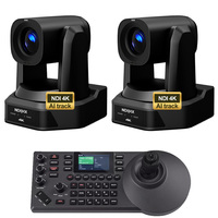 Nuevo Teclado Controlador PTZ NDI HX para Transmisión en Vivo, Joystick para Videoconferencia, Control de Cámara PTZ con Luz Tally