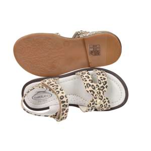 Balducci Girls' Leopard Print Sandal 28 <b>Flat</b> Summer Footwear - Product Image 6