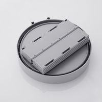 Vente directe d'usine, toilettes pliantes en PP de couleur personnalisée, matériel de plein air, toilettes pliantes