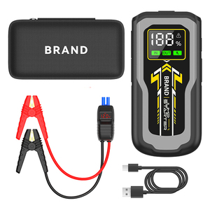12V 2000A Arrancador de batería de coche con luz LED Paquete de batería de iones de litio Motocicleta Boost 16000mAh - Product Image 3