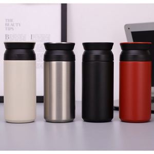Reusable Stainless <b>Steel</b> <b>Bottle</b> 350ml 500ml Powder Coating Vacuum Insulated Narrow Mouth BPA Free Custom - Product Image 4